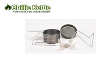 Ghillie Kettle HARD ANODIZED COOK KIT - ADVENTURER/EXPLORER Cooking Set